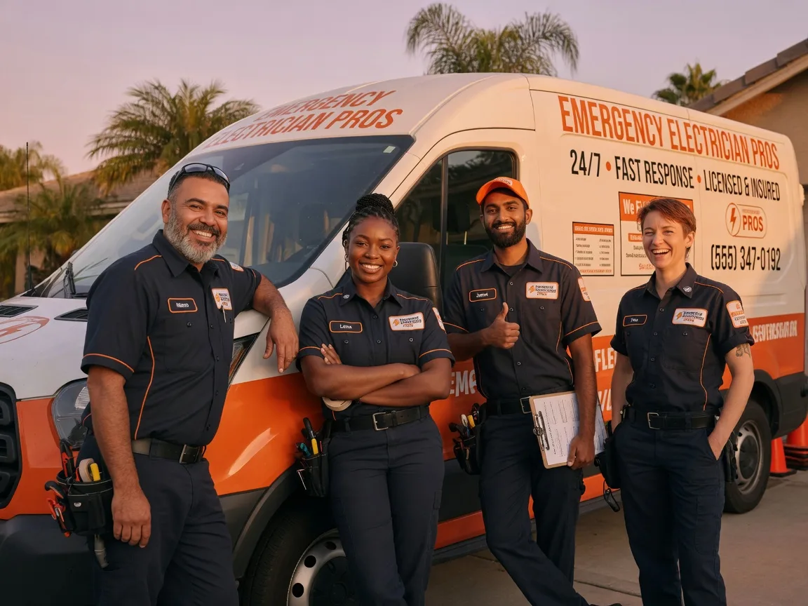 Emergency Electrician company in Pleasant Grove, CA